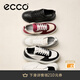 愛(ài)步（ECCO）板鞋女 新年禮物舒適運動(dòng)休閑鞋紅鞋 街頭720系列209713 彩色/砂礫灰20971352188 38