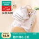 全棉時(shí)代 嬰兒口水巾寶寶新生兒擦臉巾紗布小手帕 32*32cm 3條/袋
