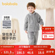 巴拉巴拉兒童睡衣套裝冬季加厚珊瑚絨男童女童保暖家居服外出208424171201