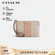蔻馳（COACH）【品牌直供】女士小號手拿包手腕包PVC配皮革CW854女神節禮物