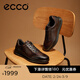 愛(ài)步（ECCO）經(jīng)典商務(wù)皮鞋 男士真皮休閑鞋增高男鞋正裝鞋婚鞋 雅仕207124 可可棕20712401482 42