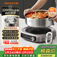 九陽(yáng)（Joyoung）0涂層IH秒涮電火鍋火鍋專(zhuān)用鍋電鍋家用4-8人分體式可拆洗多功能電蒸鍋不銹鋼電煮鍋6L火鍋鍋GN12