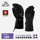 伯希和（Pelliot）【P系列】戶(hù)外滑雪手套Primaloft金標P棉秋冬登山保暖裝備 【曜石黑】 金標P棉動(dòng)態(tài)保暖 L
