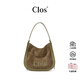 CLOS原創(chuàng  )Blend系列流浪包hobo包秋冬美拉德絨面單肩女包生日禮物 苔蘚綠 中包