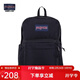 JANSPORT杰斯伯書(shū)包輕便雙肩包男女旅行包簡(jiǎn)約背包電腦包學(xué)生校園 4QUT008爵士黑-側邊袋