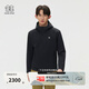 KOLON SPORT/可隆戶(hù)外軟殼衣 男子防風(fēng)透濕GTX windstopper連帽夾克 LHWJ6SN047-BK 黑色 XL 180/100A