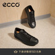 愛(ài)步（ECCO）26年春季新款輕盈舒適高端輕奢休閑板鞋男 柔酷560114 黑色42