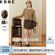KBNE半身裙女格紋包臀裙2025秋冬美拉德小個(gè)子學(xué)院風(fēng)a字裙子 咖啡格 XS