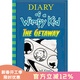 現貨 小屁孩日記第12本：逃跑去度假 英文原版 Diary of a Wimpy Kid 12: Getaway 酷寶日記 初中學(xué)生課外讀物 勵志 Jeff Kinney