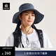 KAILAS凱樂(lè )石大圓邊帽戶(hù)外防曬速干透氣漁夫帽 午夜藍 均碼