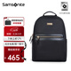 新秀麗（Samsonite）女士雙肩電腦背包休閑潮流時(shí)尚韓版TT3*002 黑色【新款升級】14英寸電腦倉