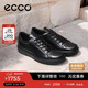 愛(ài)步（ECCO）牛皮輕奢經(jīng)典休閑板鞋 柔酷60周年525464 黑色41