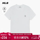 MLB短袖男女情侶同款T恤休閑運動(dòng)純色圓領(lǐng)短t26新3ATSB0163-50WHS-L
