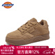 Dickies情侶款板鞋低幫時(shí)尚百搭休閑運動(dòng)鞋復古工裝鞋 棕色    41   