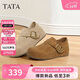 他她（TATA）/他她2026春勃肯鞋女時(shí)尚百搭鞋新款4XN04AM6 棕黃 37