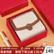 蔻一（Cnoles）牛皮女士錢(qián)包女輕奢侈零錢(qián)包卡包女高級感走心教師節禮物送女朋友 奶咖新款實(shí)用生日禮物送老婆
