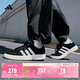 adidas「面包鞋」GRAND COURT BASE 00s休閑低幫板鞋男女阿迪達斯 黑色/白色/樹(shù)脂黃(推薦女生選小半碼)   42.5
