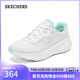 斯凱奇（Skechers）搖搖鞋女秋冬季跑步鞋網(wǎng)面厚底緩震運動(dòng)舒適慢跑鞋休閑鞋129365