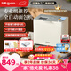 東菱（Donlim）面包機全自動(dòng)家用多功能和面發(fā)酵烘焙烤吐司三明治早餐機酸奶冰淇淋肉松自動(dòng)撒料DL-1352女神禮物 棉云白-旗艦升級款