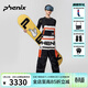 phenix菲尼克斯滑雪服男女新款雪季單雙板防風(fēng)防水沖鋒衣戶(hù)外滑雪套裝 黑色褲裝 L