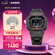 卡西歐（CASIO）G-SHOCK 善宰同款手表 GW-B5600HR時(shí)尚運動(dòng)防水男士手表 禮物 GW-B5600HR-1PR太陽(yáng)能