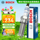 博世（BOSCH）雙鉑金火花塞5529四支大眾寶來(lái)朗逸行高爾夫7速騰邁騰帕薩特途觀(guān)L