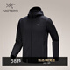 ARC'TERYX始祖鳥(niǎo) KYANITE LIGHTWEIGHT HOODY 保暖 男子 抓絨衫 BLACK/黑色 M