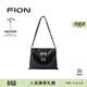 菲安妮（FION）包包女新款時(shí)尚百搭植糅軟皮斜挎托特包生日禮物送老婆