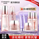 自然堂（CHANDO） 彈嫩緊致抗皺護膚品套裝水乳補水保濕滋潤淡化細紋干紋新年禮物 三件套 柔膚液+乳+晚霜