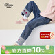 迪士尼（Disney）童裝女童牛仔褲2026春新款女孩子直筒休閑褲春秋兒童寬松洋氣褲子