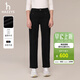 哈吉斯（HAZZYS）女裝 秋季女士【PHIZ系列】潮流休閑直筒水洗牛仔褲女 黑色BK 40 (160/72A 40)