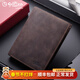 金利來(lái)（Goldlion）錢(qián)包男短款真皮個(gè)性復古男士錢(qián)夾頭層牛皮超薄青年2025新款軟皮夾 【款式2-咖啡色】