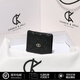 CHARLIE&KELLI品牌 CK輕奢包包女包菱格簡(jiǎn)約卡包薄款手拿包短款零錢(qián)包 黑色【聯(lián)系客服 順豐包郵】