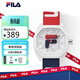 斐樂(lè )（FILA）手表中性老爹風(fēng)格情侶運動(dòng)手表男女生日禮物學(xué)生手表 6105-002