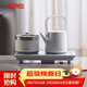 膳魔師（THERMOS）煮茶壺煮茶器茶臺燒水壺一體機養生壺全自動(dòng)上水嵌入式智能恒溫茶水臺桌面鈦煮水泡茶盤(pán)套裝電茶爐 0.6L 智能自動(dòng)上水