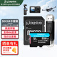 金士頓（Kingston）大疆pocket3 Action4 5pro存儲卡無(wú)人機TF卡MicroSD監控攝像運動(dòng)相機行車(chē)記錄儀高速內存卡U3V30A2 SDCG4/256GB配雙接口USB2.0讀卡