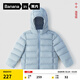 蕉內【活動(dòng)】小熱皮302++兒童輕薄羽絨服男女童650+蓬松度保暖童裝 灰蘭 120