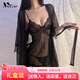 MOXTOC性感睡衣女薄款睡裙吊帶情趣短裙純欲家居服套裝送禮女神戰袍