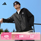 adidas拒水防潑涼感防曬UPF50+連帽防曬衣皮膚衣男女阿迪達斯   黑色   M