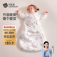 貝肽斯嬰兒睡袋暖姜恒溫兒童一體睡袋嬰幼兒防踢被睡衣四季雙層?甜夢(mèng)M