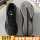 阿迪達斯（adidas）男鞋女鞋子夏季新款休閑百搭運動(dòng)鞋男女士網(wǎng)面透氣輕便減震跑步鞋 JH5150【官方正品 假一賠十】 41