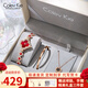 Colevkie四葉草品牌女士手表女生2026新款式十大名輕奢小眾學(xué)生日禮物女表 8046四葉草紅面