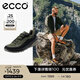 愛(ài)步（ECCO）戶(hù)外運動(dòng)鞋男 徒步登山鞋男士休閑鞋男鞋 奧途824254 HL 黑色/軍綠色82425456665 41 （尺碼偏大，建議拍小一碼）