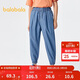 巴拉巴拉男童褲子兒童牛仔褲夏裝防蚊薄款大童天絲牛仔束腳褲209225108205