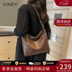 viney牛皮托特包包女包輕奢單肩包斜挎包生日三八38女神節禮物老婆 【咖啡色】3.8節送媽媽實(shí)用高檔腋下包 時(shí)尚品牌大容量百搭休閑通勤大包
