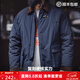 馬登工裝美式復古獵裝棉服外套男巴恩風(fēng)防寒棉襖男士秋冬短款棉衣 藏青色 2XL