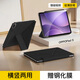 曠世神魔【贈鋼化膜】適用oppopad5保護殼磁吸平板12.1英寸2025款保護套雙面夾y折磁吸帶筆槽輕薄防彎防摔 【黑色】Y型磁吸-橫豎支撐-送鋼化膜 OPPO Pad5【12.1英寸】