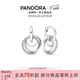 潘多拉（PANDORA）[女神節禮物]親情永恒耳環(huán)三環(huán)交纏耳墜時(shí)尚簡(jiǎn)約送母親送女友 親情永恒耳環(huán) 均碼