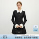 范思藍恩法式赫本風(fēng)黑色西裝連衣裙收腰小禮服裙子2025新款11146 黑色 M