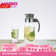 HARIO原裝進(jìn)口冷水壺大容量耐熱玻璃杯涼水茶壺果汁杯1400ML